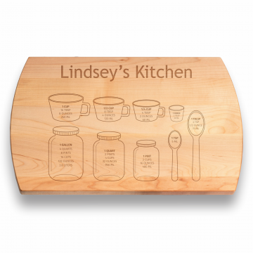 Kitchen Conversions | Personalized Engraved Cutting Board